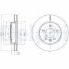 DELPHI BG4343C Disc frana