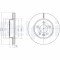 DELPHI BG4343C Disc frana