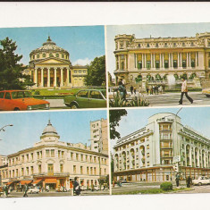 Carte Postala veche - Bucuresti, Ateneul Roman, Circulata 1981