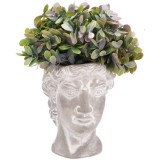 Cumpara ieftin Vaza ceramica cu plante artificiale 18 x 18 x 32 cm