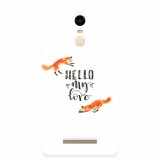 Husa silicon pentru Xiaomi Remdi Note 3, Hello My Love
