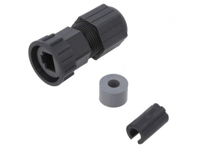 Carcasă RJ45 Plastic IP67 pentru Cablu Drept foto