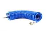 Furtun spiralat pentru aer comprimat din PE, 5 x 8mm, lungime 20m, PT-05, Amio