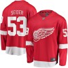 Detroit Red Wings tricou de hochei #53 Moritz Seider Breakaway Alternate Jersey Distribuce: USA - XL, Fanatics Branded