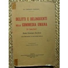 VINCENZO CHINDAMO - DELITTI E DELINQUENTI NELLA COMMEDIA UMANA DI BALZAC