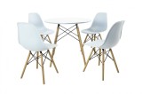 Set Masa DA151W + 4 Scaune DA232W