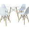 Set Masa DA151W + 4 Scaune DA232W