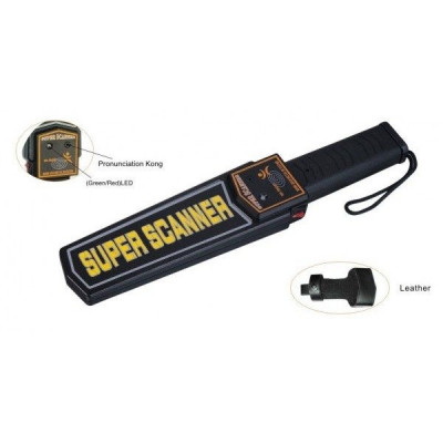 Detector portabil de metale corporal Super Scanner foto