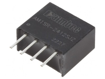 Convertor DC/DC 1W 12V 83mA foto