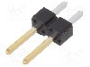 Conector 2 pini, seria BERGSTIK II, pas pini 2.54mm, Amphenol Communications Solutions - 67996-200HLF