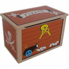 Ladita din lemn Copii depozitare jucarii Treasure Chest foto