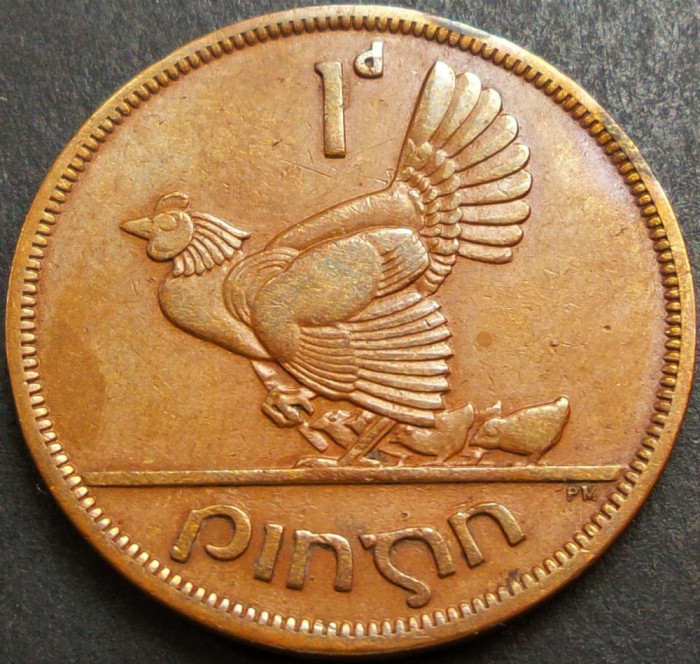 Moneda istorica 1 PENNY / PINGIN - IRLANDA, anul 1941 *cod 1558 B