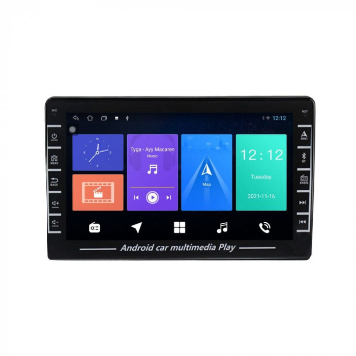 Navigatie dedicata cu Android Toyota Auris 2012 - 2015, 1GB RAM, Radio GPS Dual