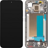 Display cu Touchscreen Xiaomi Poco F7, cu Rama, Negru, Service Pack 5600270O10U00