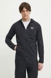 Under Armour windbreaker Vibe culoarea negru, de tranziție, 6003001