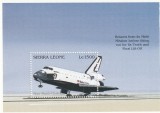 Sierra Leone 1996 - Aviatie , Colita dantelata , MNH.Mi. Bl.301