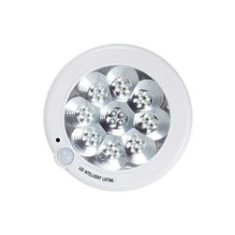 Plafonieră LED, senzor de mișcare, 36 LED-uri, alb, 21 cm