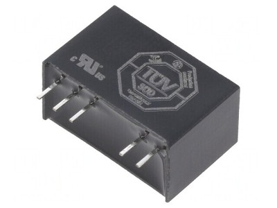 Convertor DC/DC 2W 24V la 3.3V 303mA foto