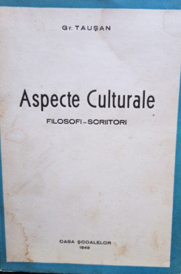Gr. Tausan - Aspecte culturale (1943) foto