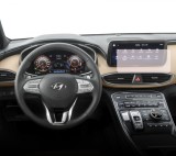 Folie protectie display navigatie Duragon, din silicon, pentru Hyundai Santa Fe 2020-2023, mata, anti-amprenta, kit instalare