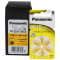 Baterii Panasonic 10 PR70 PR10 Zinc-Aer 1,4V Pentru Aparate Auditive Set 60 Baterii