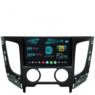 Navigatie Mitsubishi L200 (2014-2020), Android 13, X-Octacore 8GB RAM + 256GB ROM, 9.5 Inch - AD-BGX9008+AD-BGRKIT273 foto