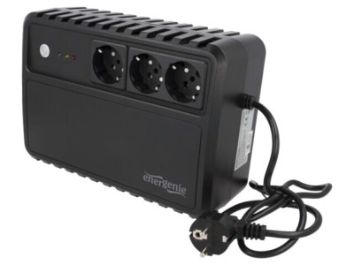 UPS multipriză GEMBIRD 360W 600VA 220V Schuko x3 foto