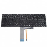 Tastatura compatibila Laptop Gaming, MSI, Katana 15 B12V, B12VGK, B12VFK, B12VEK, iluminata, layout US