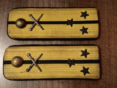 C1 1 - Grade militare - veston - comunism RSR - locotenent major artilerie foto