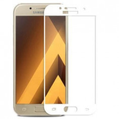 Folie Sticla Temperata APC GSM 3D Full Cover Pentru Samsung Galaxy A5 2017 Alba foto