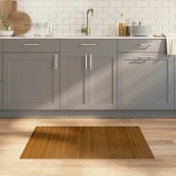 vidaXL Covor dreptunghiular, maro, 70x100 cm, bambus 376740