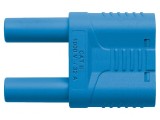 Conector Banană 4mm 32A Albastru Izolat