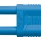 Conector Banană 4mm 32A Albastru Izolat