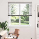 Jaluzea pentru Fereastră Argintiu 125 x 175 cm Aluminiu