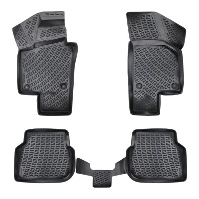 Set covorase auto cauciuc umbrella pentru volkswagen jetta vi 2011-2019 foto
