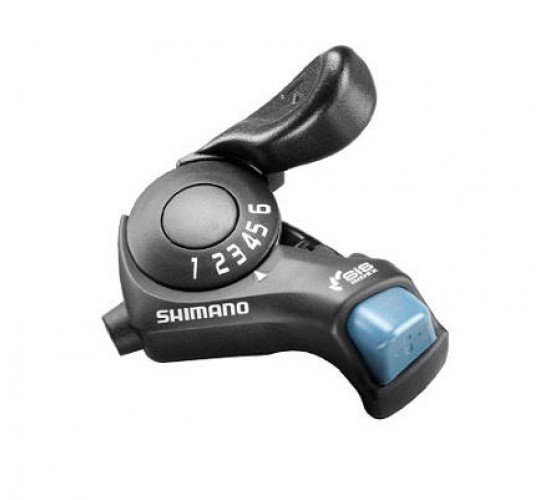 Maneta De Schimbator Shimano Tourney SL-TX30-6R, Dreapta 6 Vit., Cablu 2050Mm
