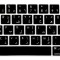 Protectie din silicon pentru tastatura, model limba araba, culoare neagra, compatibila cu MacBook PRO 13 15 inch cu Touch Bar pentru Model A2159 A1989