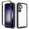 Husa pentru Samsung Galaxy S23 FE + Folie - Techsuit Defense360 Pro - Black