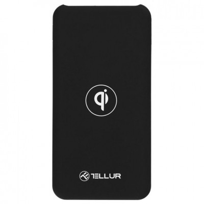 Tellur Baterie Externa Power-bank 10.000 mAh Wireless Negru 42504740 foto