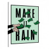 Tablou Canvas, Tablofy, Make It Rain &middot; Monopoly Edition, Printat Digital, 40 &times; 50 cm