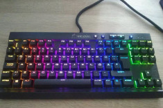 Combo Mouse + Tastatura, Corsair K65 + DeathAdder Elite foto