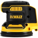 Slefuitor orbital pe acumulator DeWALT DCW210N, 18 V XR, motor fara perii, diametru 125 mm, 8000-12000 oscilatii/min, sistem de evacuare a prafului, p