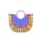 Jucarie Antistres din silicon Flippy, Pop It Now And Flip It, Geanta mare, 28 cm, Multicolor, Model 3