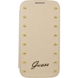 Husa Samsung S6 g920 Flip Book Guess Gold