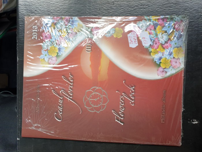 Album filatelic 2013 ceasul florilor ll