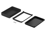 Carcasă desktop BOPLA BoVersa policarbonat negru 185x275x73mm IP66/IP68