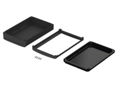 Carcasă desktop BOPLA BoVersa policarbonat negru 185x275x73mm IP66/IP68