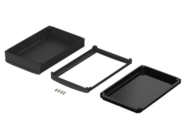 Carcasă desktop BOPLA BoVersa policarbonat negru 185x275x73mm IP66/IP68