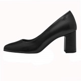 Pantofi damă, piele naturală, Tamaris Comfort, 8-82404-41-001-01-09, negru, 36 - 40