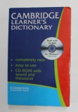 CAMBRIDGE LEARNER 'S DICTIONARY , 2002 *LIPSA CD